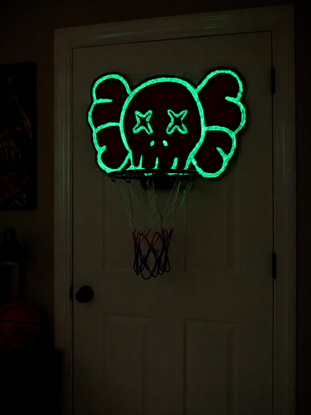 Custom mini hoops for any bedroom or man cave