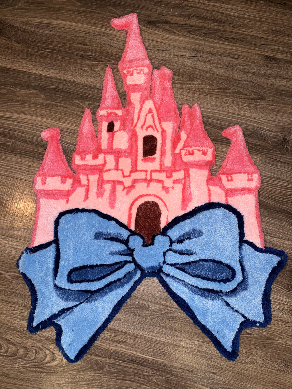Custom Kids' Bedroom Rug – Personalized 3 ft Tufted Rug for Girls