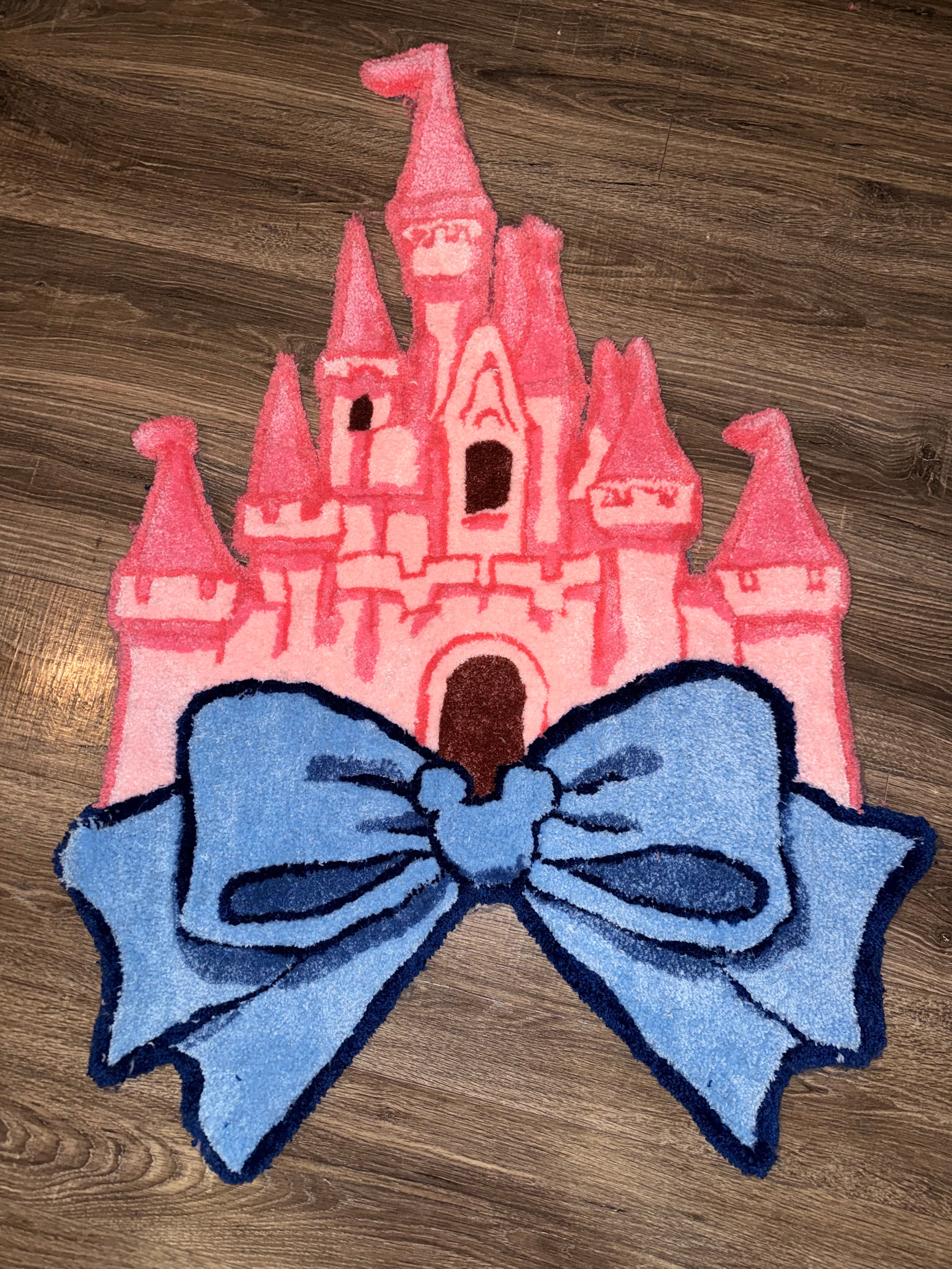 Custom Kids' Bedroom Rug – Personalized 3 ft Tufted Rug for Girls